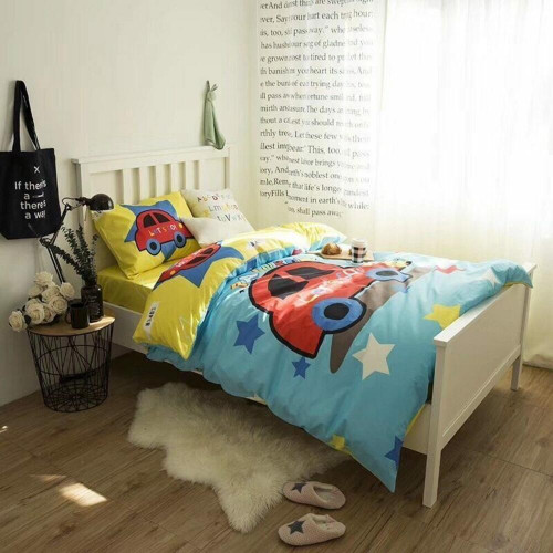 Постельное белье 160x80 Сатин Детский на резинке CDR021