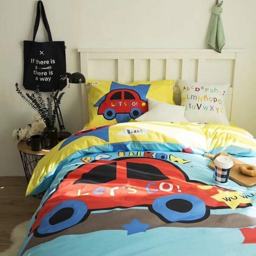 Постельное белье 160x80 Сатин Детский на резинке CDR021