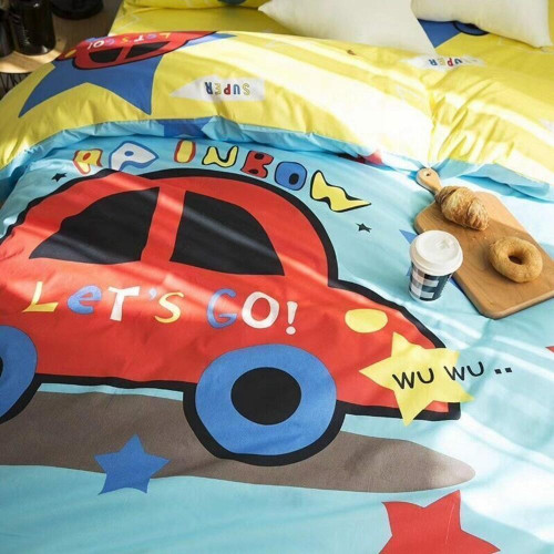 Постельное белье 160x80 Сатин Детский на резинке CDR021