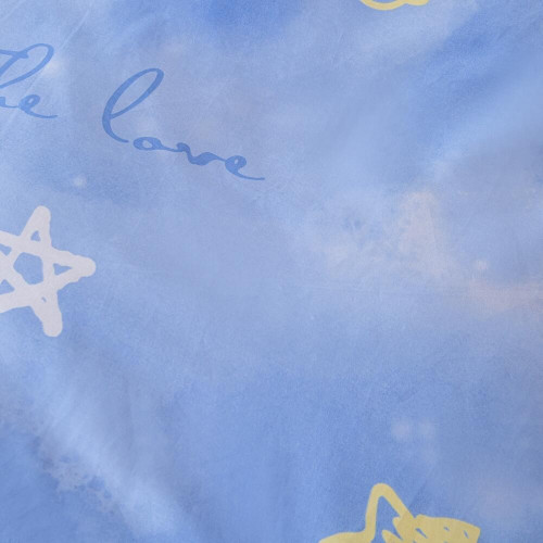 Комплект постельного белья на резинке Сатин Люкс KIDS 100% хлопок CDKR081