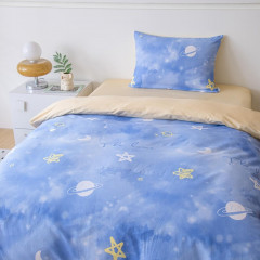 Комплект постельного белья на резинке Сатин Люкс KIDS 100% хлопок CDKR081