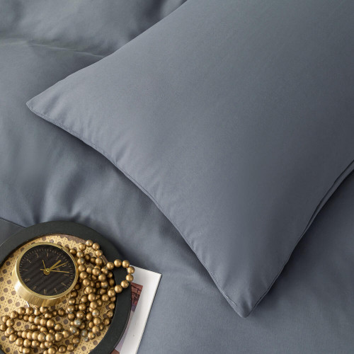 Комплект постельного белья Однотонный Сатин на резинке CSR053