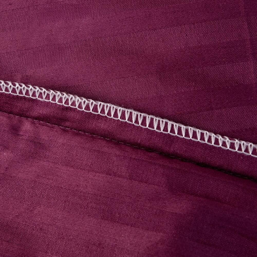 Комплект постельного белья Страйп Сатин Однотонный CT034