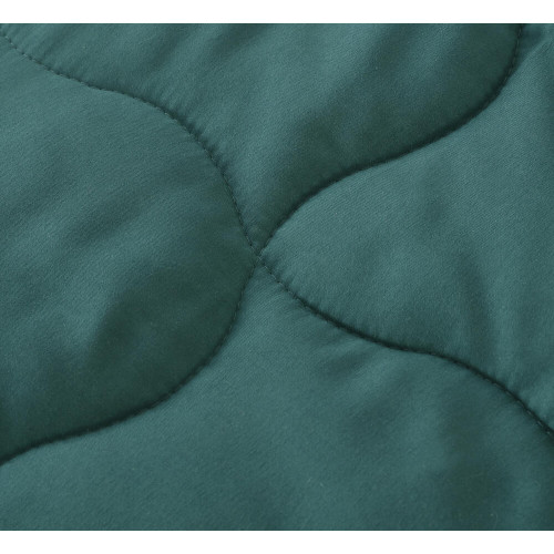 Комплект постельного белья Однотонный Сатин с Одеялом (простынь на резинке) FBR001