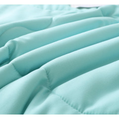 Комплект постельного белья Однотонный Сатин с Одеялом (простынь на резинке) FBR015