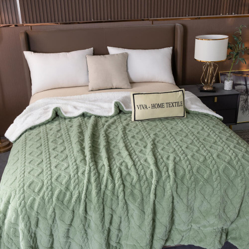 Плед Fluffy бамбуковая микрофибра FL002