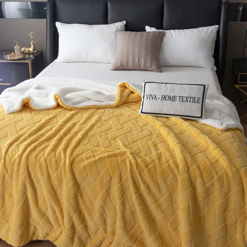 Плед Fluffy бамбуковая микрофибра FL007