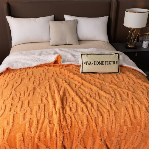 Плед Fluffy бамбуковая микрофибра FL008