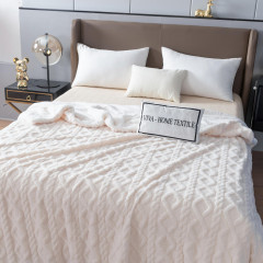 Плед Fluffy бамбуковая микрофибра FL018