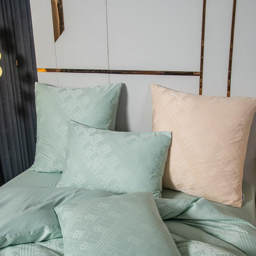 Комплект постельного белья Сатин Жаккард на резинке GCR007