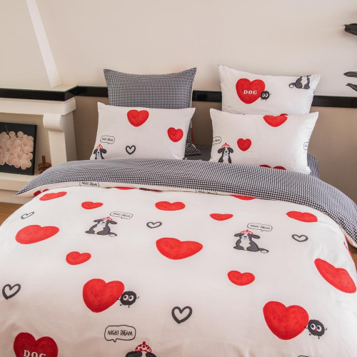 Комплект постельного белья Делюкс Сатин 100% хлопок L613