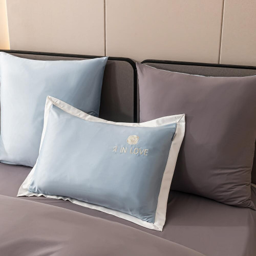 Комплект постельного белья Сатин-Шелк Я IN LOVE LV011