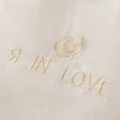 Комплект постельного белья Сатин-Шелк Я IN LOVE LV012