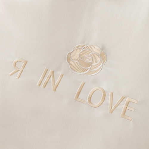 Комплект постельного белья Сатин-Шелк Я IN LOVE LV012