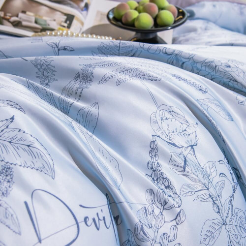 Комплект постельного белья Сатин MS на резинке MSR006