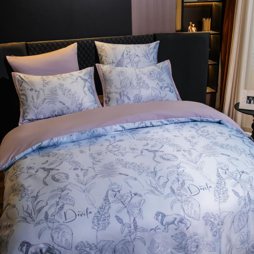 Комплект постельного белья Сатин MS на резинке MSR006