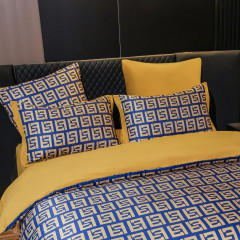 Комплект постельного белья Сатин MS на резинке MSR012