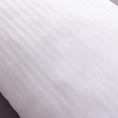 Наволочки Страйп Сатин Однотонный Отель белый 100% Хлопок 1x1 N1CTH03657