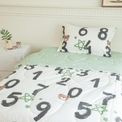 Комплект постельного белья Сатин с Одеялом Young 100% хлопок OBK018