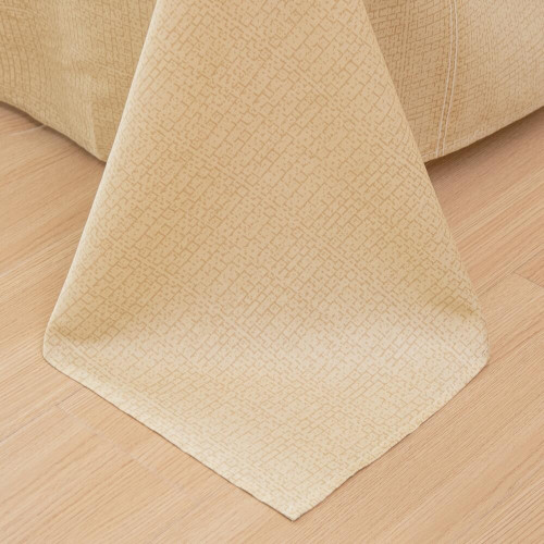 Комплект постельного белья Сатин с Одеялом Young 100% хлопок на резинке OBKR021