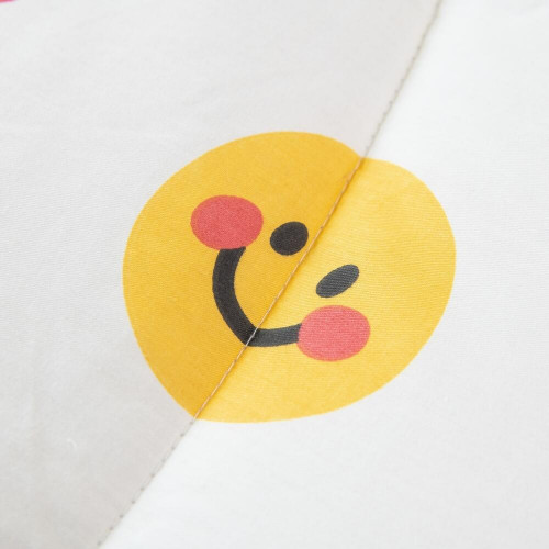 Комплект постельного белья Сатин с Одеялом Young 100% хлопок на резинке OBKR024