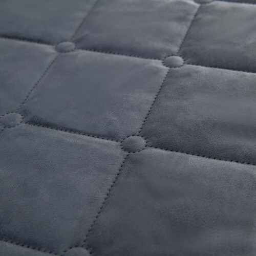 Велюровое покрывало ромб OVF030