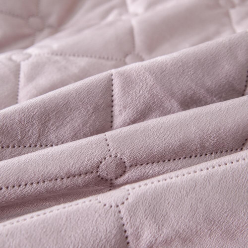 Велюровое покрывало ромб OVF032