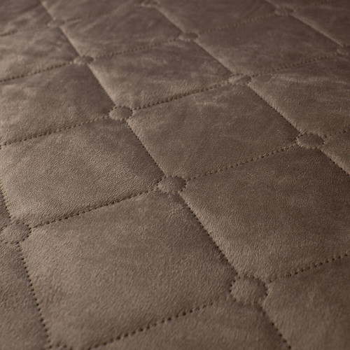 Велюровое покрывало ромб OVF041