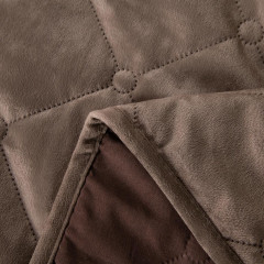 Велюровое покрывало ромб OVF041