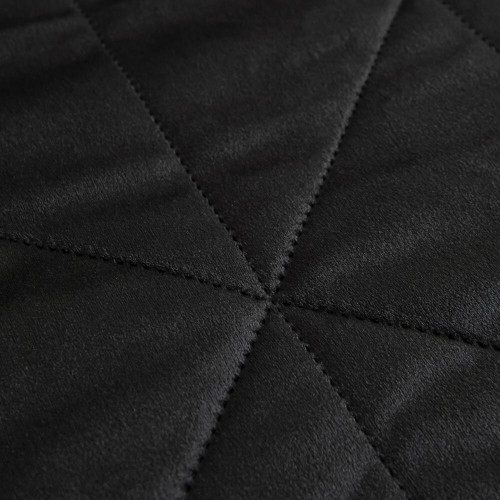 Велюровое покрывало в клетку и две наволочки OVL047