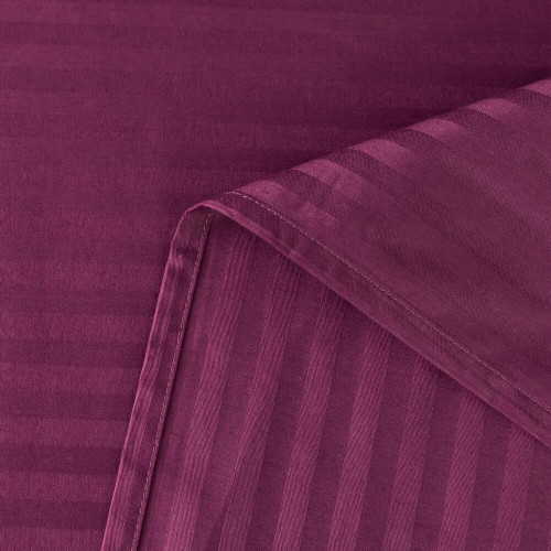 Простынь Страйп Сатин Однотонный 100% хлопок R1CT034
