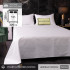 Простыня Страйп Сатин Однотонный Отель белый 100% хлопок 3x3 R3CTH037220235
