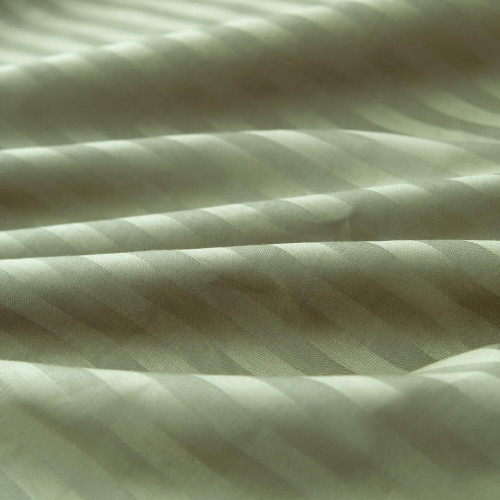 Простынь на резинке Страйп Сатин Однотонный 100% хлопок RR1CT028