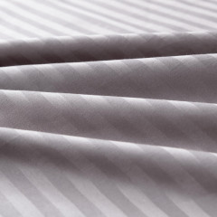 Простынь на резинке Страйп Сатин Однотонный 100% хлопок RR1CT030