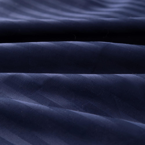 Простынь на резинке Страйп Сатин Однотонный 100% хлопок RR1CT033