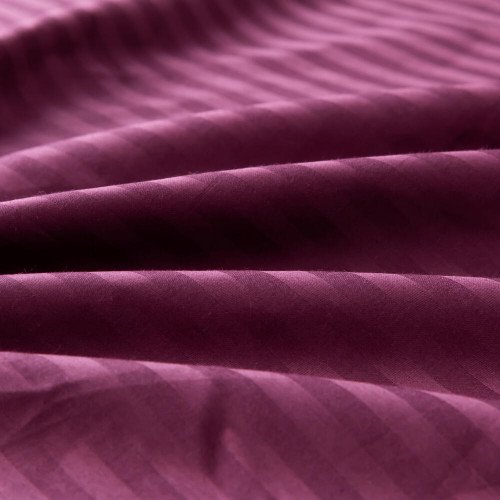 Простынь на резинке Страйп Сатин Однотонный 100% хлопок RR1CT034