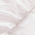 Простыня Страйп Сатин Однотонный Отель белый 100% хлопок на резинке 1x1 RR1CTH03616030