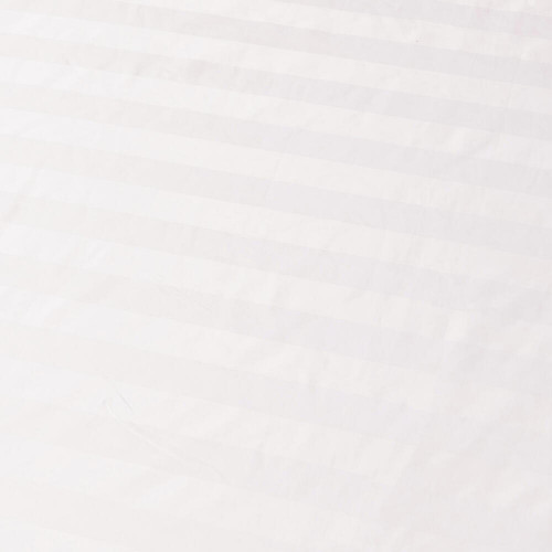 Простыня Страйп Сатин Однотонный Отель белый 100% хлопок на резинке 3x3 RR3CTH03716030