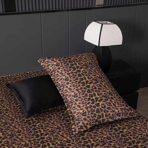 Комплект постельного белья на резинке Сатин Velouria Luxe с Одеялом VLR004