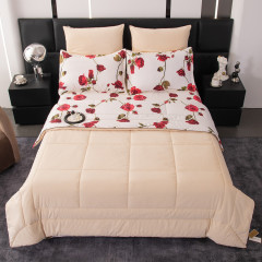 Комплект постельного белья Сатин Velouria Luxe с Одеялом VL015