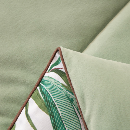 Комплект постельного белья на резинке Сатин Velouria Luxe с Одеялом VLR017