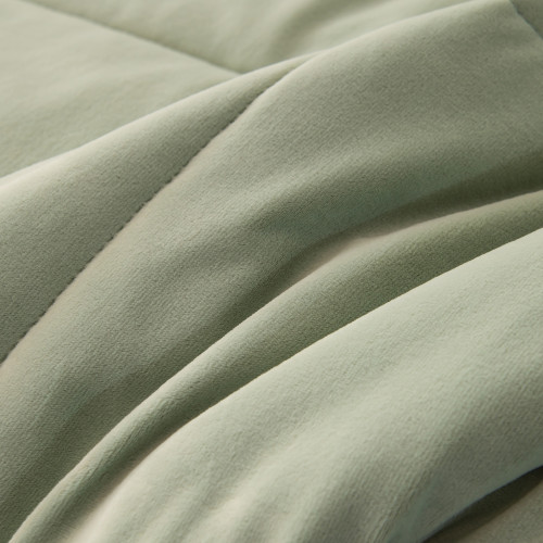 Комплект постельного белья на резинке Сатин Velouria Luxe с Одеялом VLR017